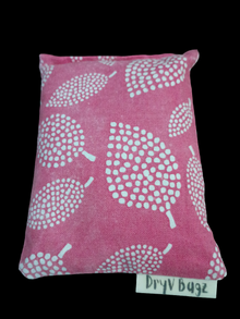  Pink & White Leaves Approach Bag