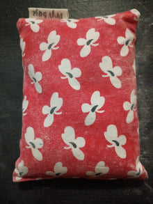  White Flowers on Red Dryv Bag